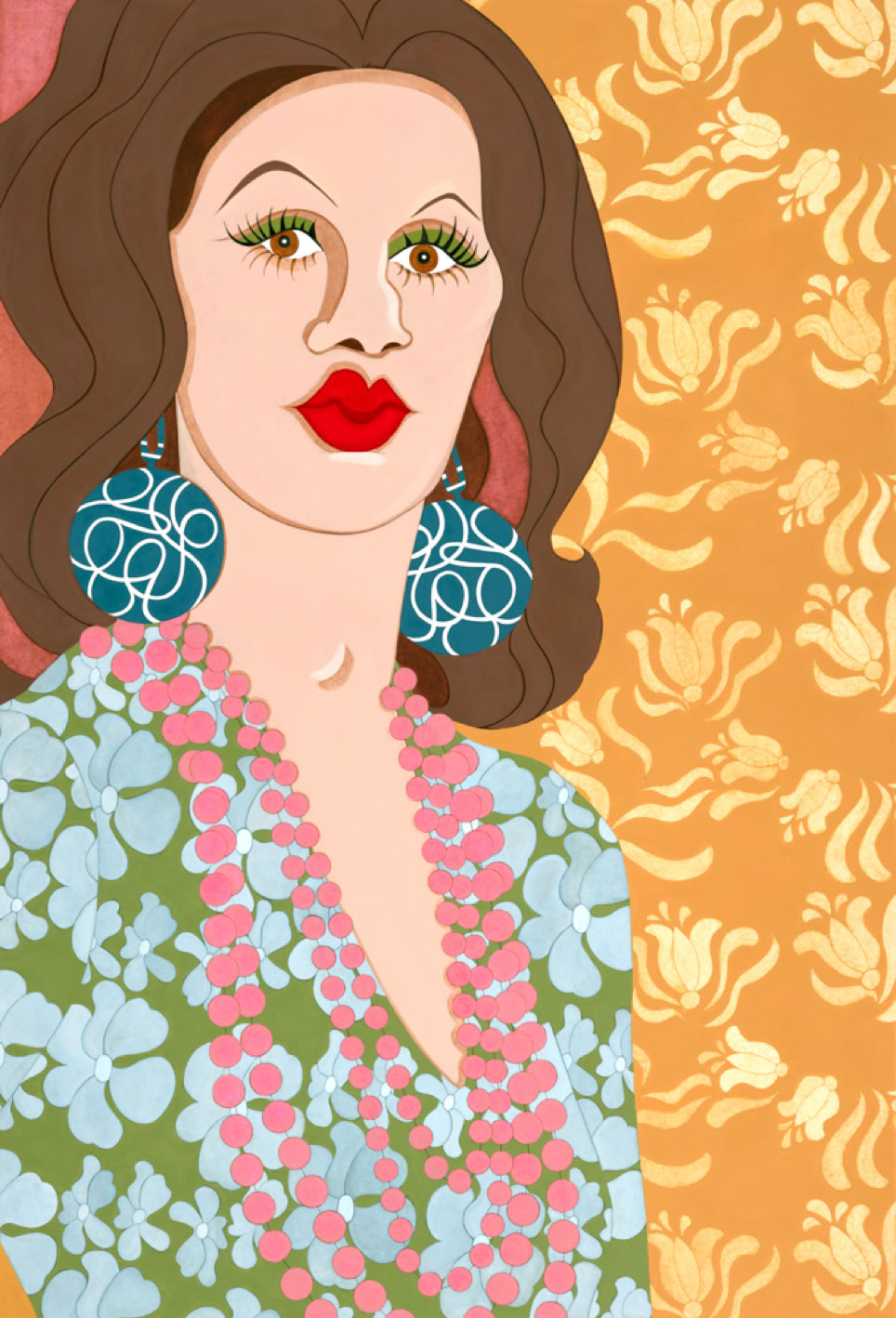 Jackie, Limited edition print from Jane Leonard Art